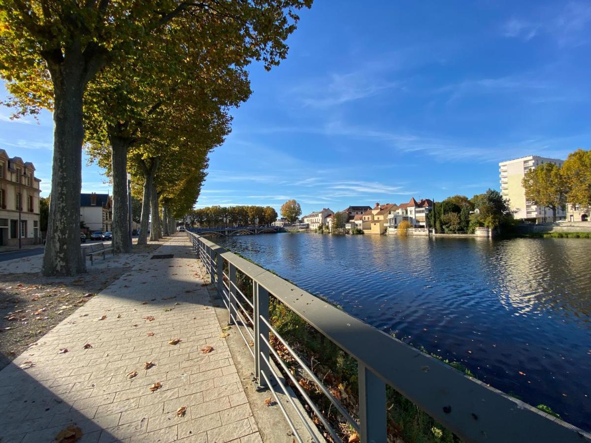 Les Berges Du Cher # Centre Ville # Parking Privee 蒙吕松 外观 照片